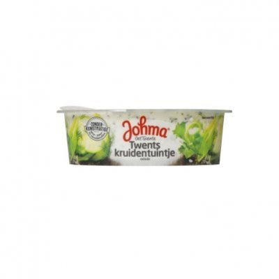 Johma Twents kruidentuintjesalade portieverp.