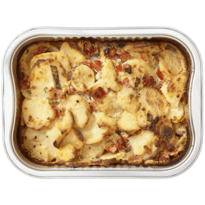 Huismerk Aardappel gratin tomaat en bosui