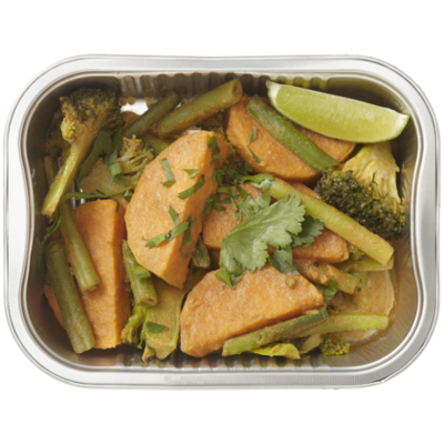 Huismerk Broccoli in rode currysaus