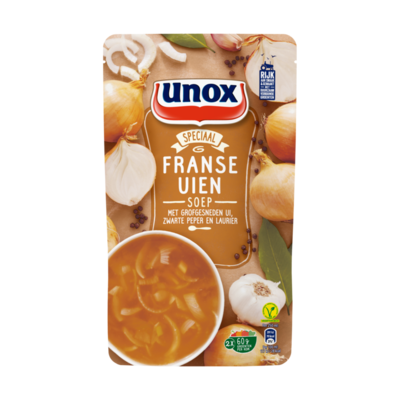 Unox Soep in Zak Franse Uiensoep