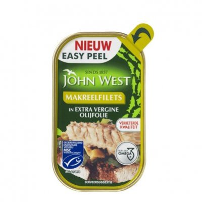 John West Makreel in extra vergine olijfolie