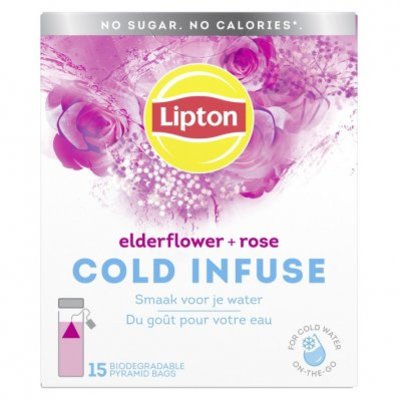 Lipton Cold infuse elderflower & rose
