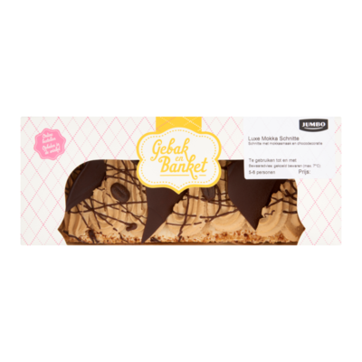 Huismerk Gebak en Banket Luxe Slagroom Schnitte