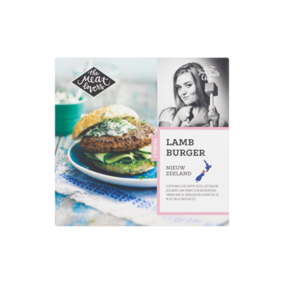 The Meat Lovers Lamb Burger Nieuw Zeeland