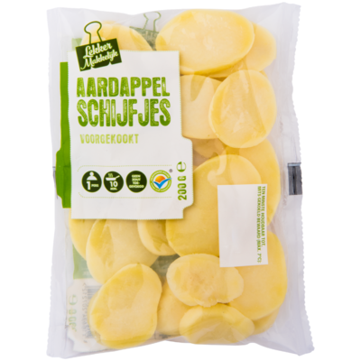 Lekker makkelijk Aardappelschijfjes voor 1 persoon