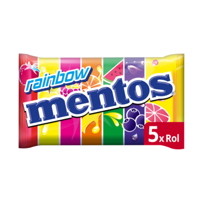 Mentos Chewy Dragees Rainbow