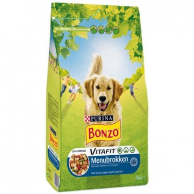 Bonzo Adult menubrokken kip